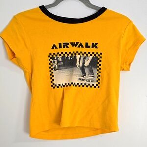 Forever 21 Airwalk Cropped Baby Tee